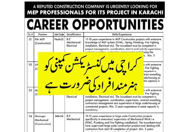 karanchi jobs 2020 01