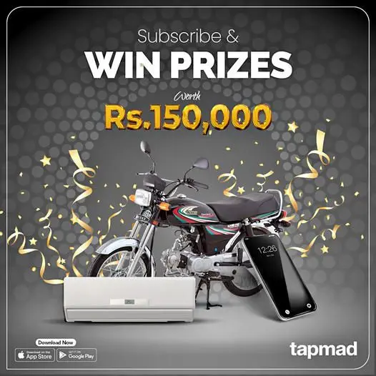 Tapmad TV Lucky Draw